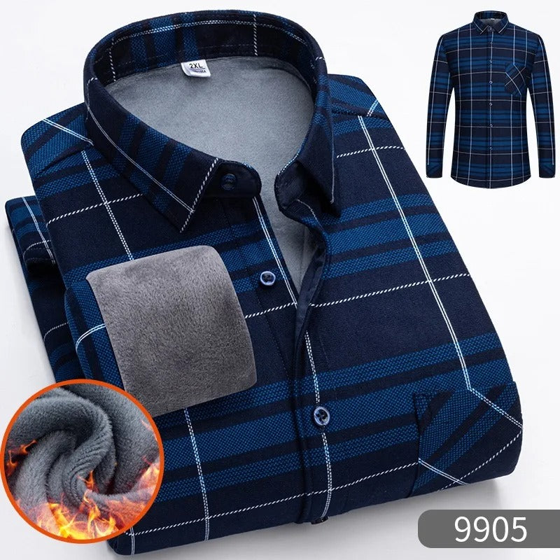 Men's Velvet Warm Coat