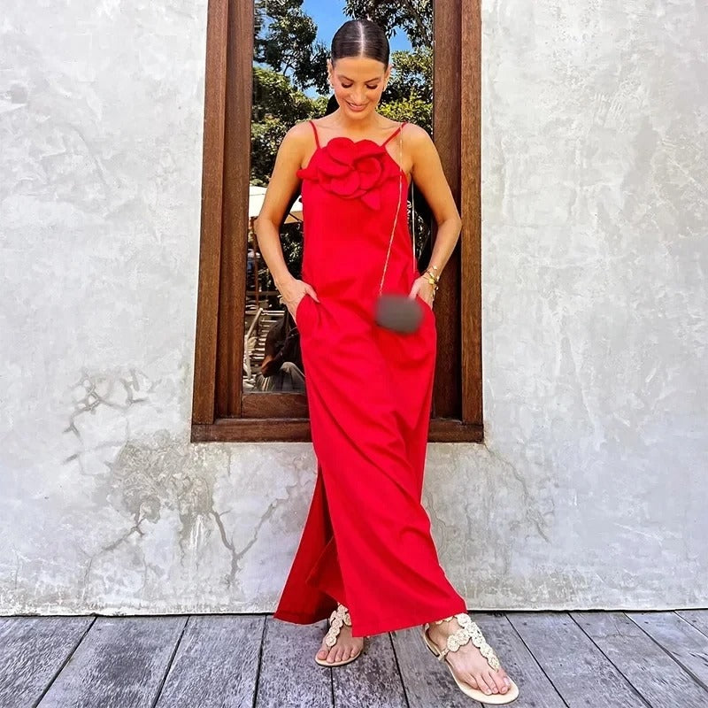 Vintage Elegant Sleeveless Dress