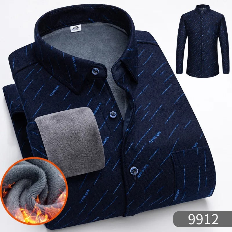 Men's Velvet Warm Coat