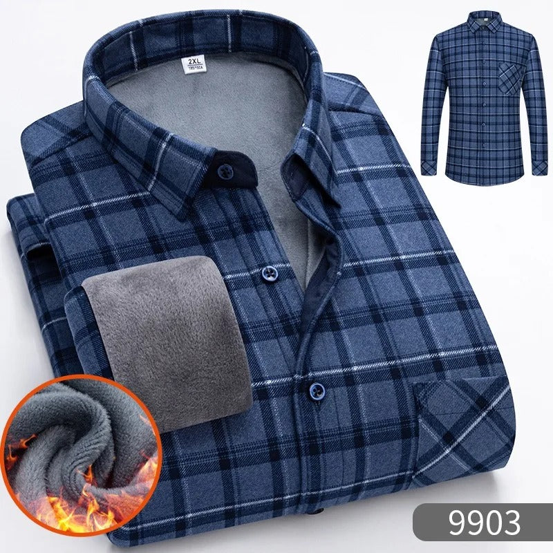 Men's Velvet Warm Coat