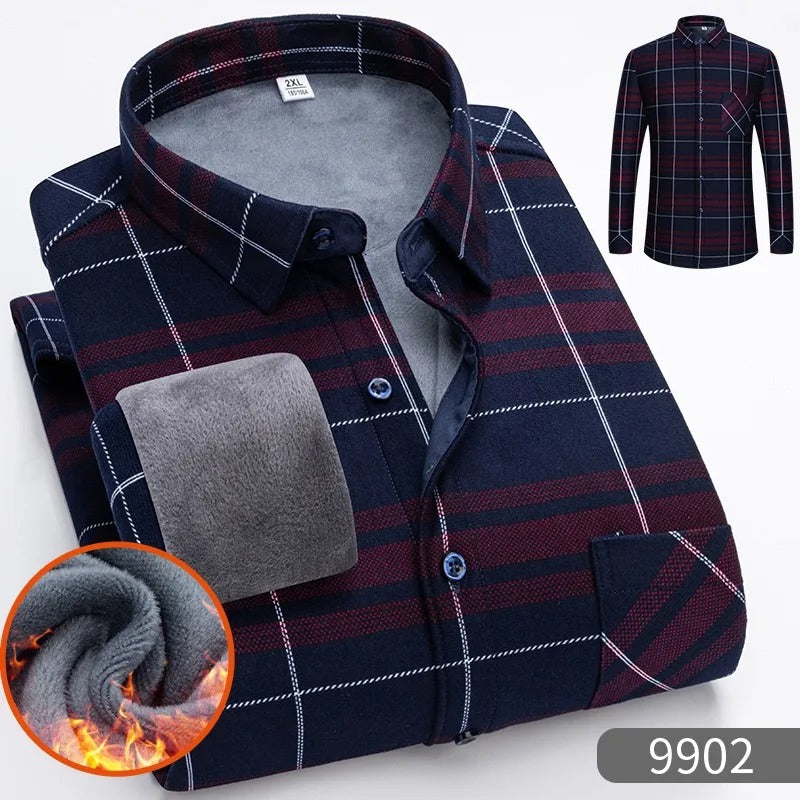Men's Velvet Warm Coat