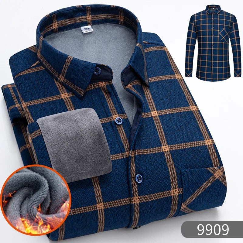 Men's Velvet Warm Coat
