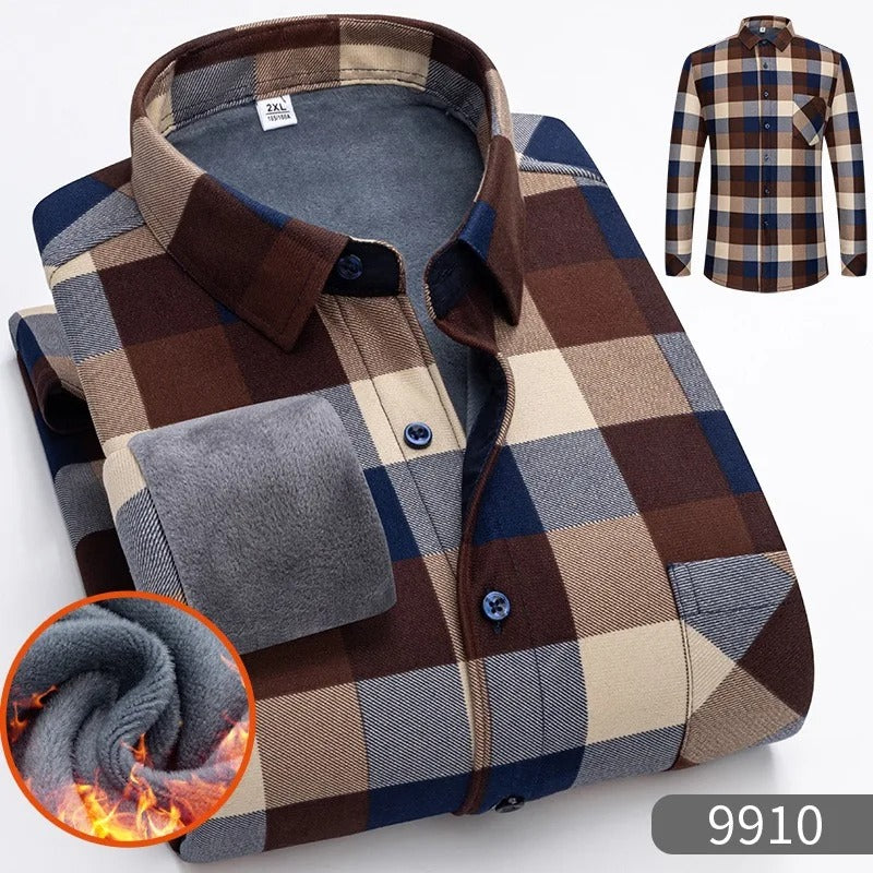 Men's Velvet Warm Coat