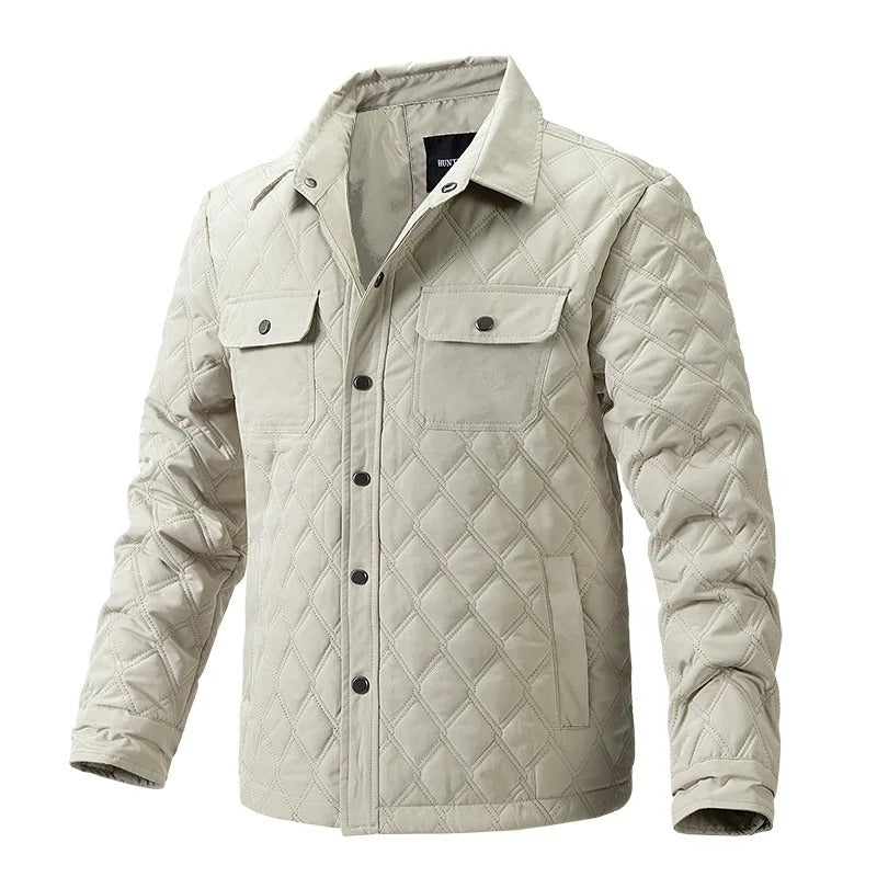 Men's Diamond Checkered Jacket